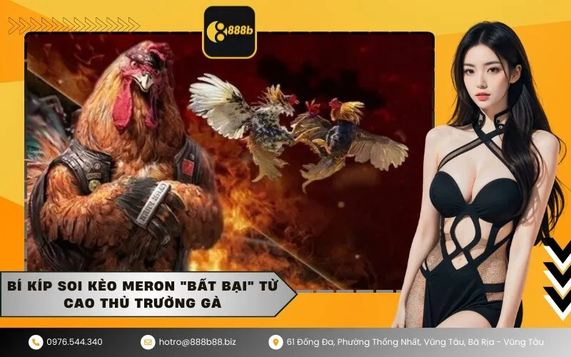 Bí kíp soi kèo Meron bất bại từ cao thủ trường gà