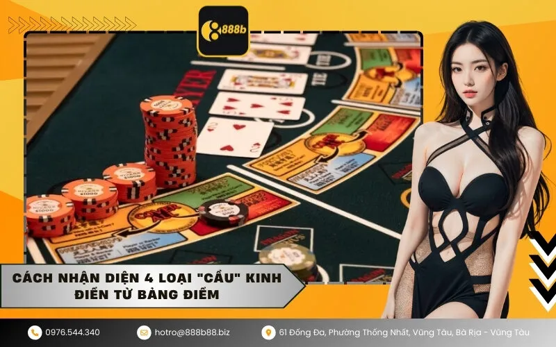 Cách nhận diện 4 loại Cầu kinh điển từ bảng điểm