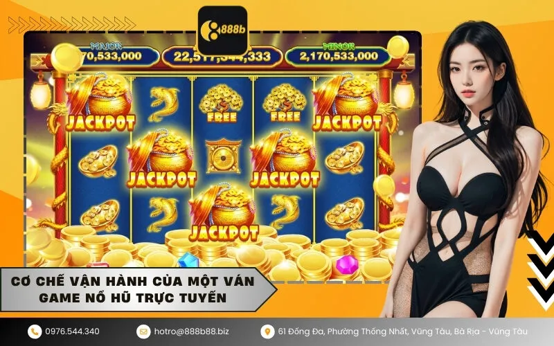 Cơ chế vận hành của một ván game Nổ hũ trực tuyến