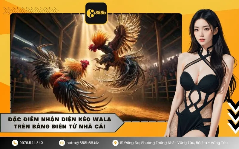 Đặc điểm nhận diện kèo Wala trên bảng điện tử nhà cái