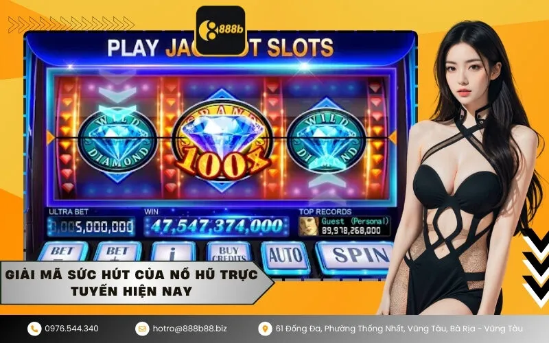 Giải mã sức hút của nổ hũ trực tuyến hiện nay