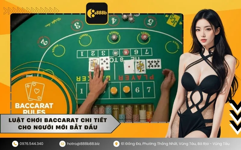 Luật chơi Baccarat chi tiết cho người mới bắt đầu