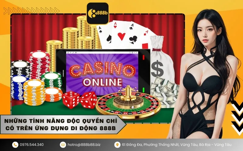 Những tính năng độc quyền chỉ có trên ứng dụng di động 888b