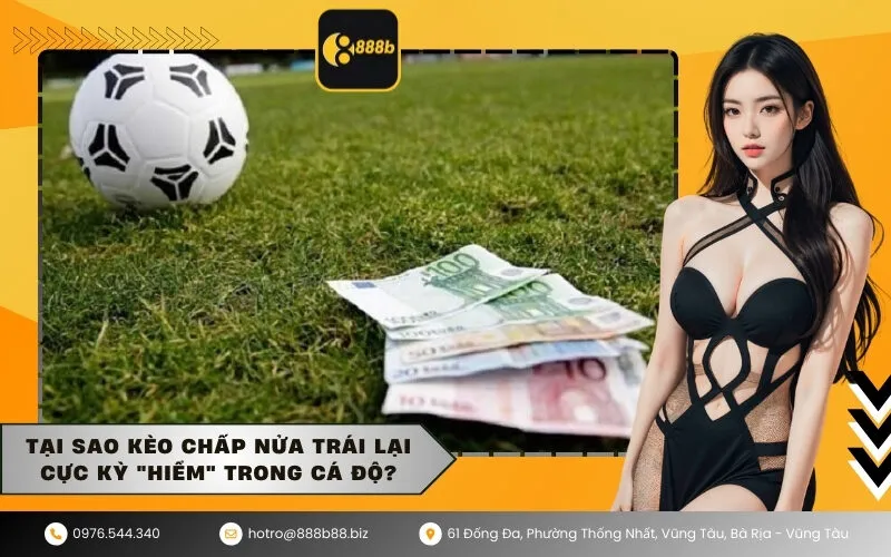 Tại sao kèo chấp nửa trái lại cực kỳ hiểm trong cá độ