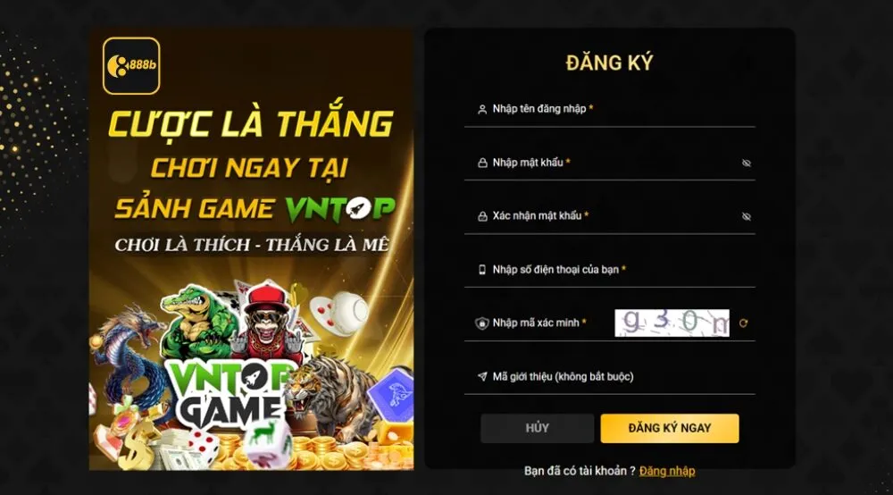 Hướng dẫn tham gia 888B